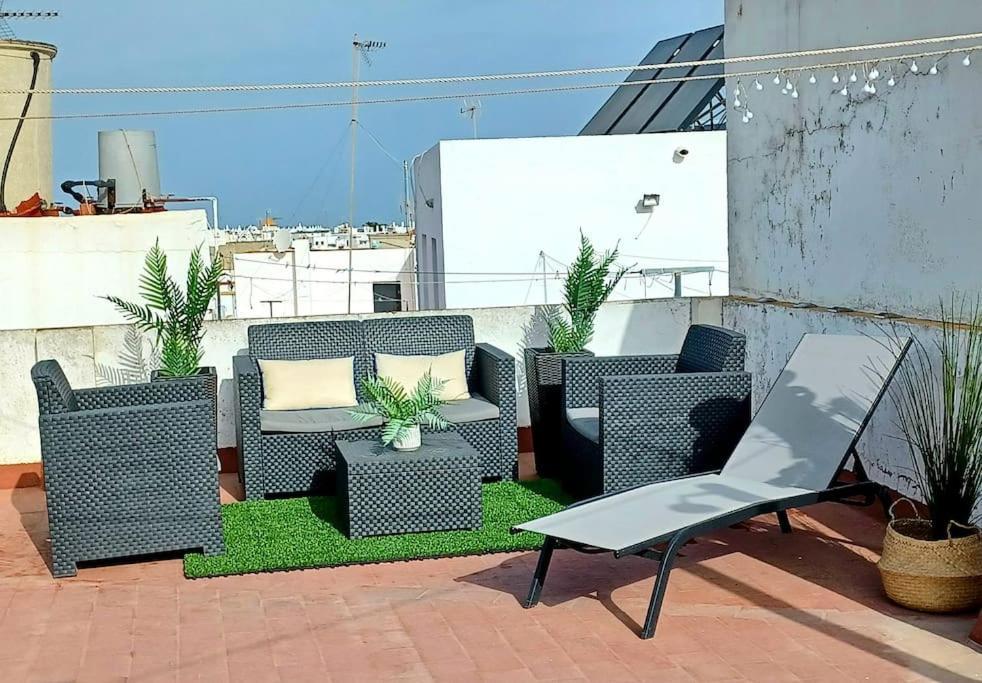 Espectacular Casa Muy Luminosa Con Azotea Apartment Conil De La Frontera Ngoại thất bức ảnh